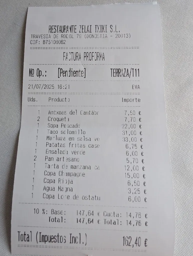 Robert Liu_Restaurante Zelai Txiki_Donostia-San Sebastián_review