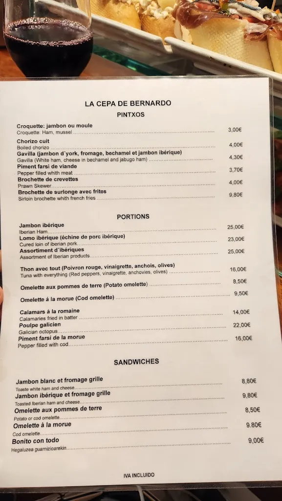 Menu_La Cepa de Bernardo_Donostia-San Sebastián_image_4