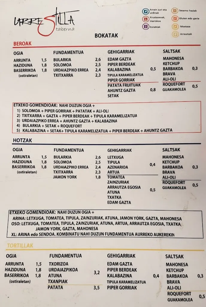 Menu_Txalaparta Jatetxea_Eskoriatza_immagine_1