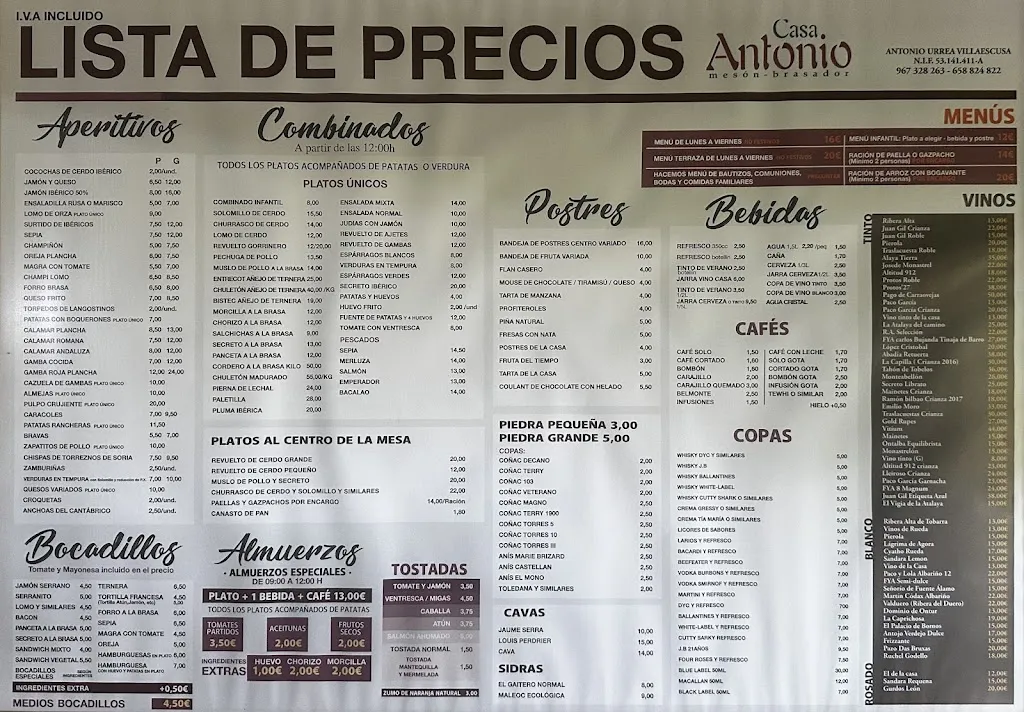 Menu_Mesón Brasador Casa Antonio_Tobarra_image_1