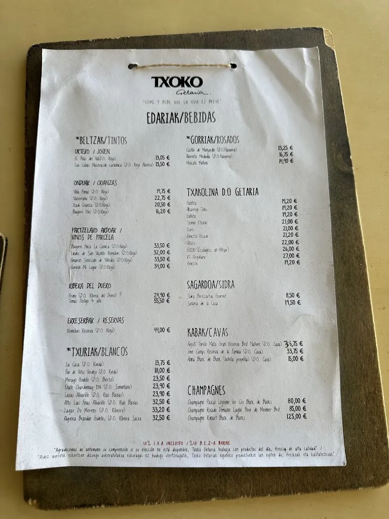 Menu_Txoko Getaria jatetxea_Getaria_image_2