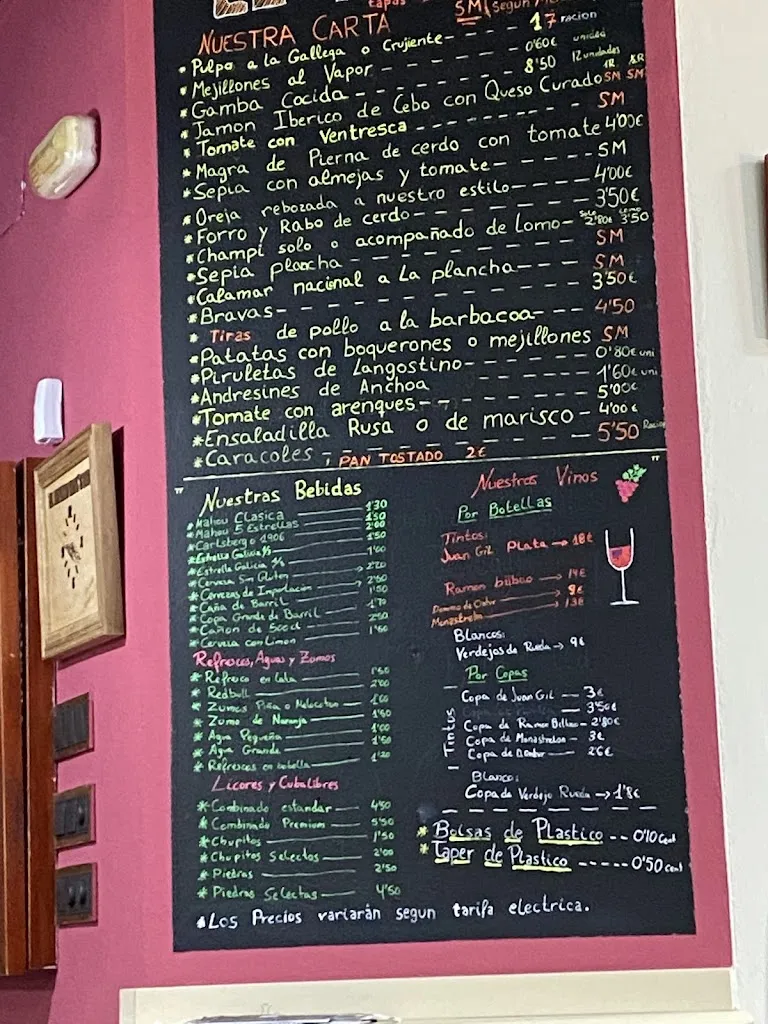 Menu_El Molino Tapas Bar_Tobarra_image_1