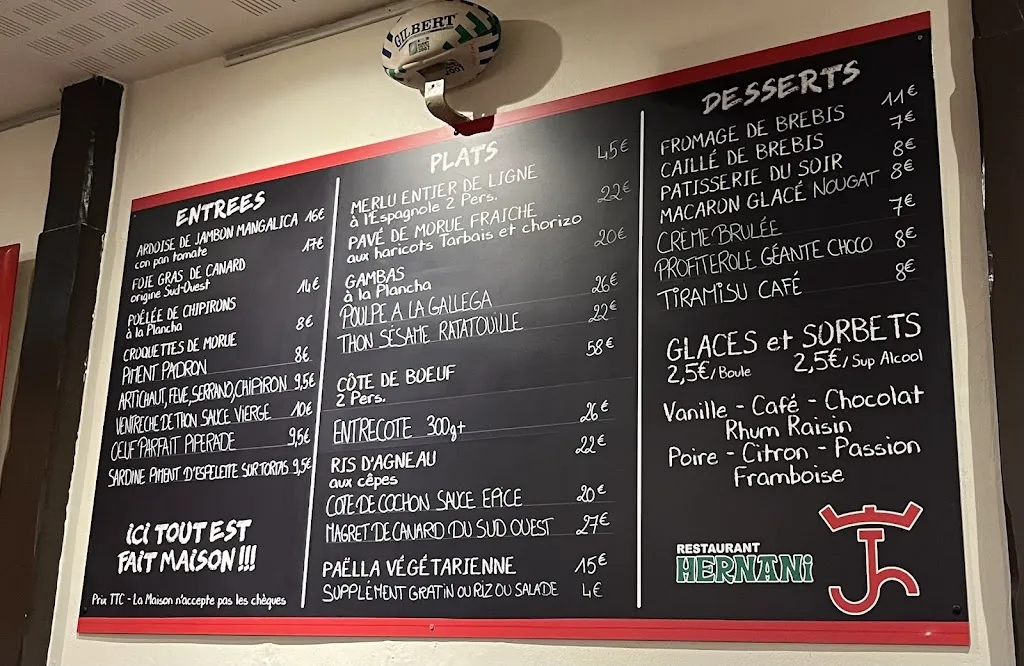 Menu_Restaurant Hernani_Hernani_image_1