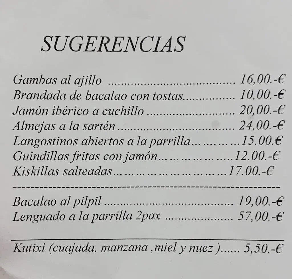 Menu_La Hermandad de Pescadores_Hondarribia_image_2