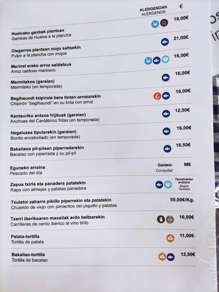 Menu_Bar Ondarribi_Hondarribia_image_2