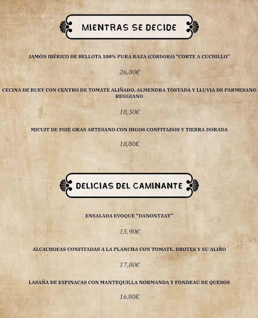 Menü_Gastroteka Danontzat_Hondarribia_Bild_4