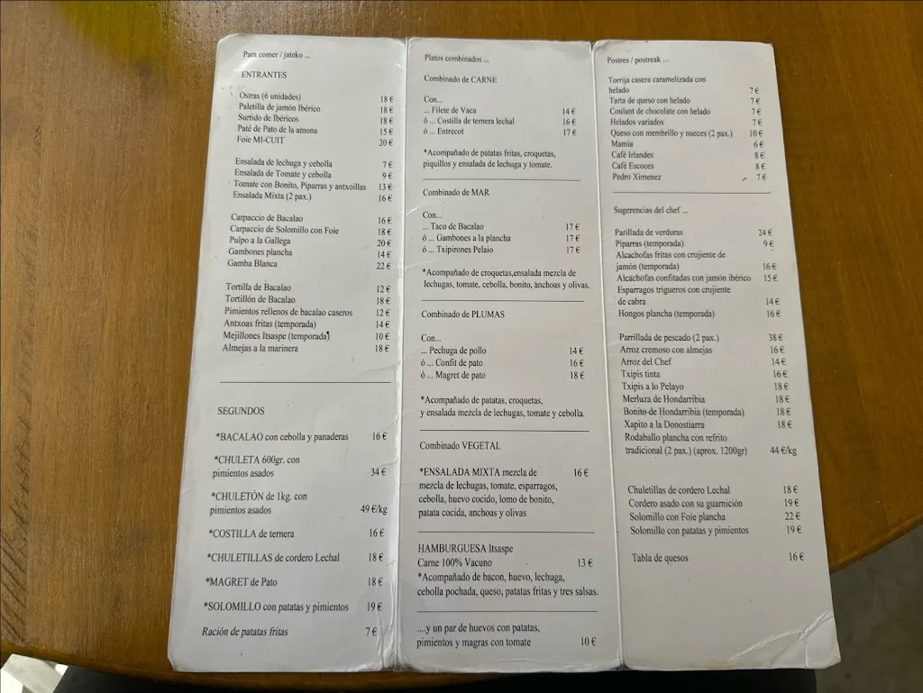 Menu_Itsaspe Jatetxea_Hondarribia_image_3