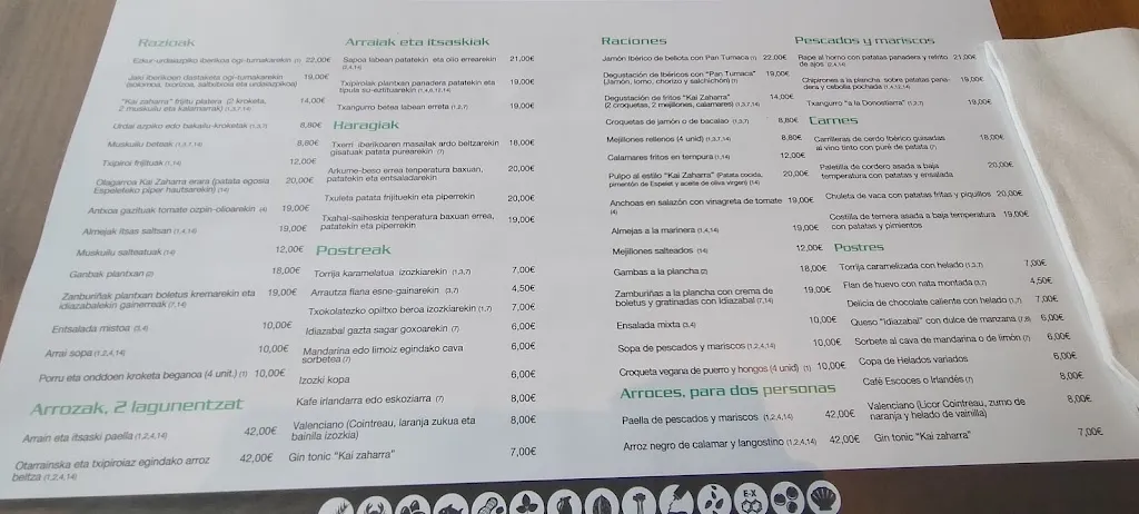 Menu_Kai Zaharra_Hondarribia_image_4