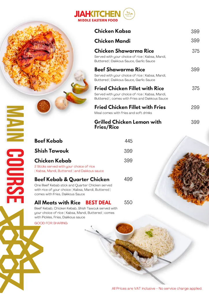 Menu_JIAH Kitchen - SM Legazpi City_Legazpi_image_1