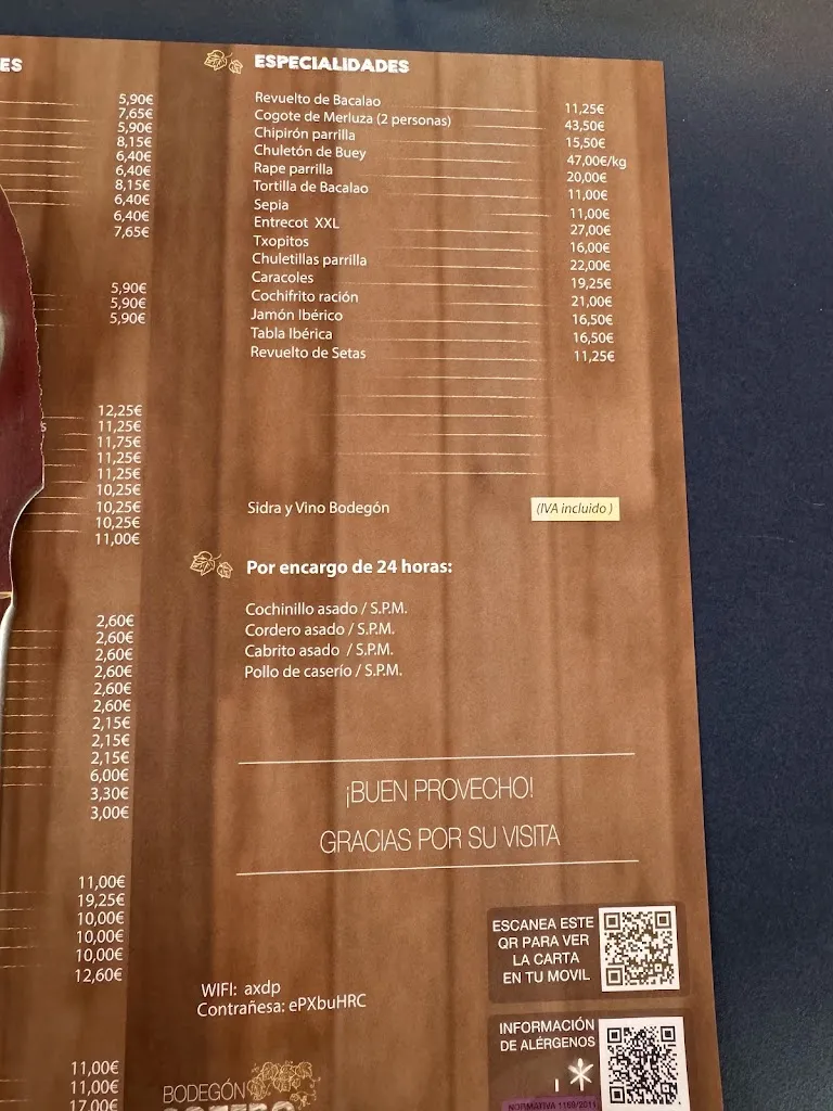 Menu_Bodegón Sotero Taberna Jatetxea_Irun_image_4