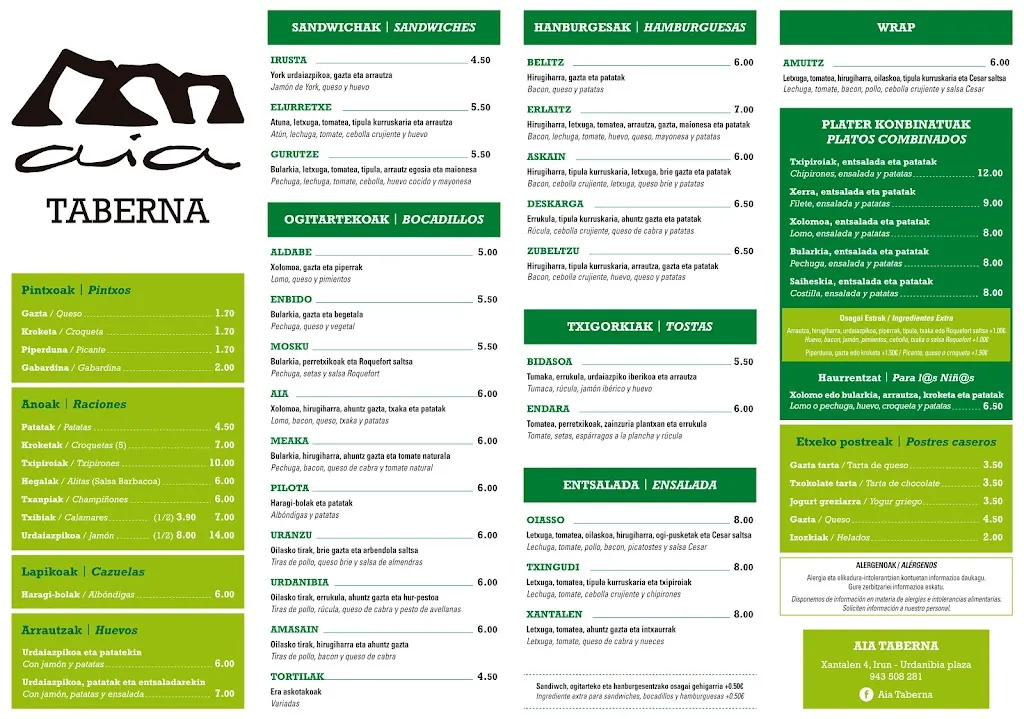 Menu_AIA Taberna_Irun_immagine_3