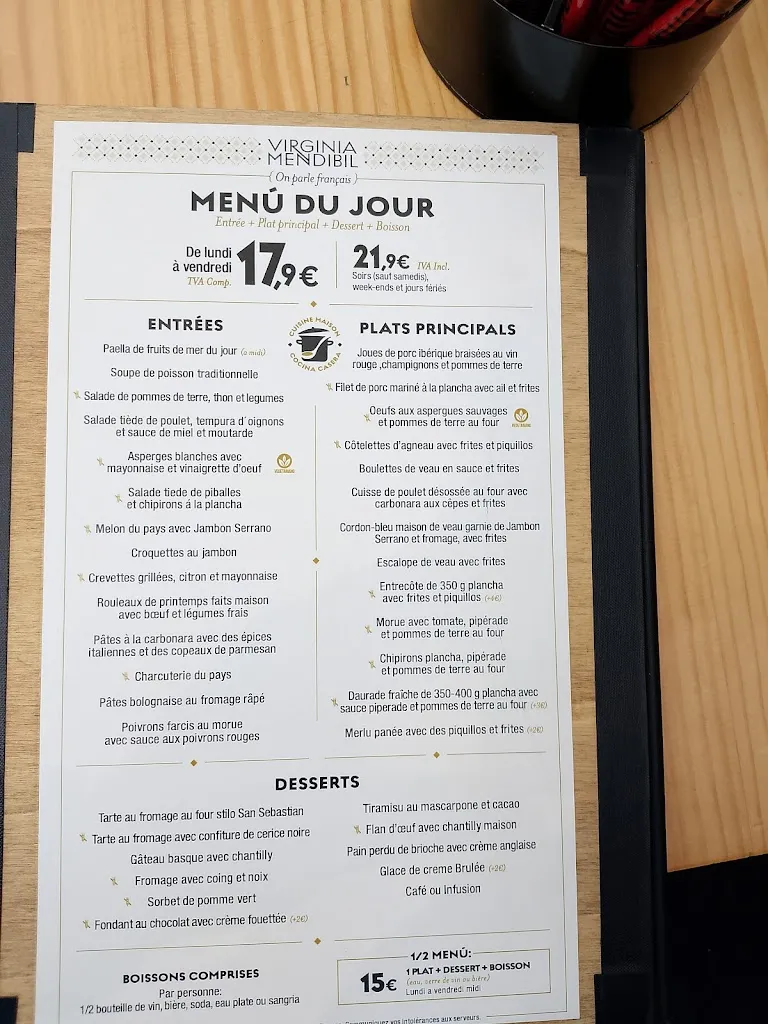 Menu_Virginia mendibil Bar Restaurante_Irun_image_2