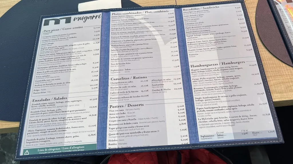 Menu_Mugarri Restaurante_Irun_image_1