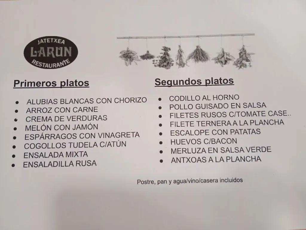 Menu_Restaurante Larun_Irun_image_1