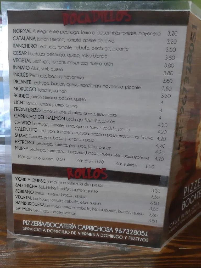 Menu_Pizzería Caprichosa_Tobarra_image_3
