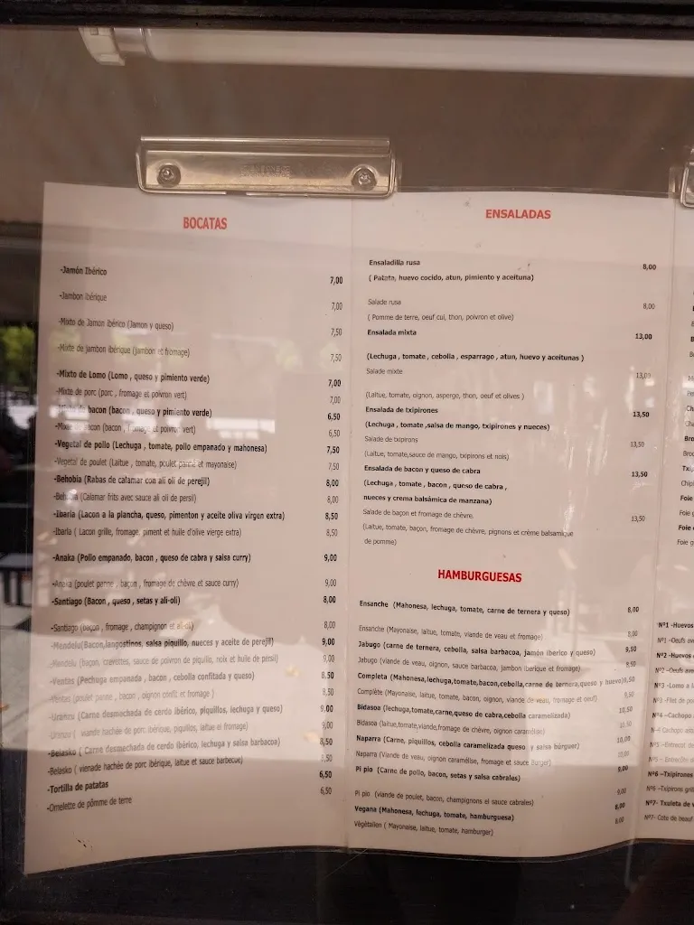 Menu_DON JABUGO - Jamón y Pintxos - IRUN_Irun_image_1