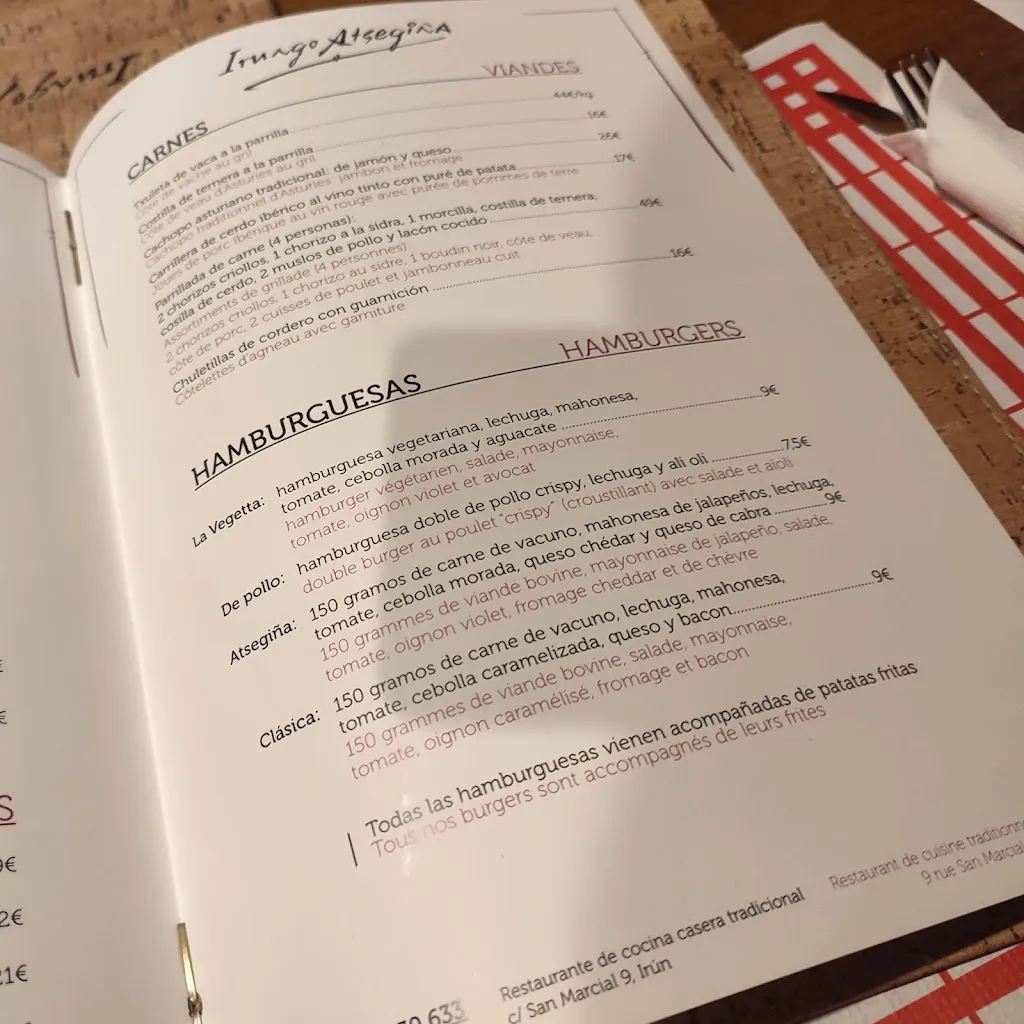 Menu_Irungo Atsegiña_Irun_image_3