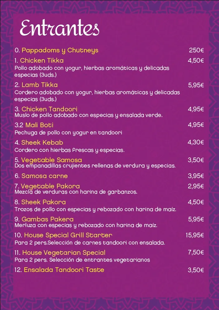 Menu_Tandoori Taste_Errenteria_image_3
