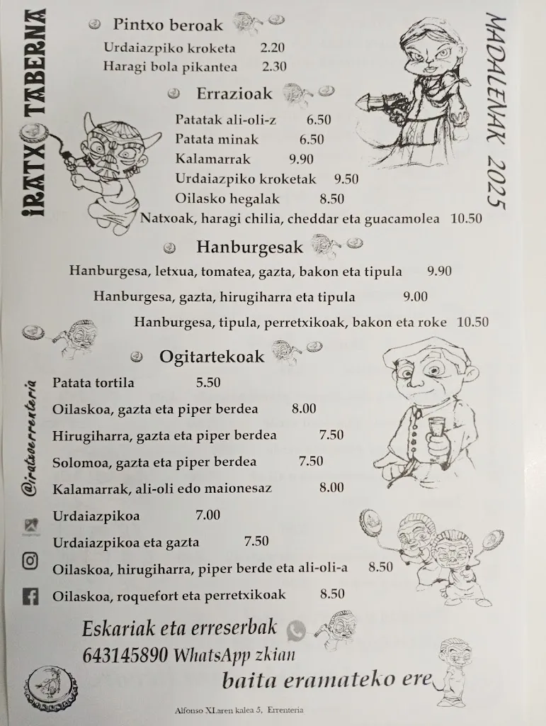 Menu_Iratxo taberna_Errenteria_image_2
