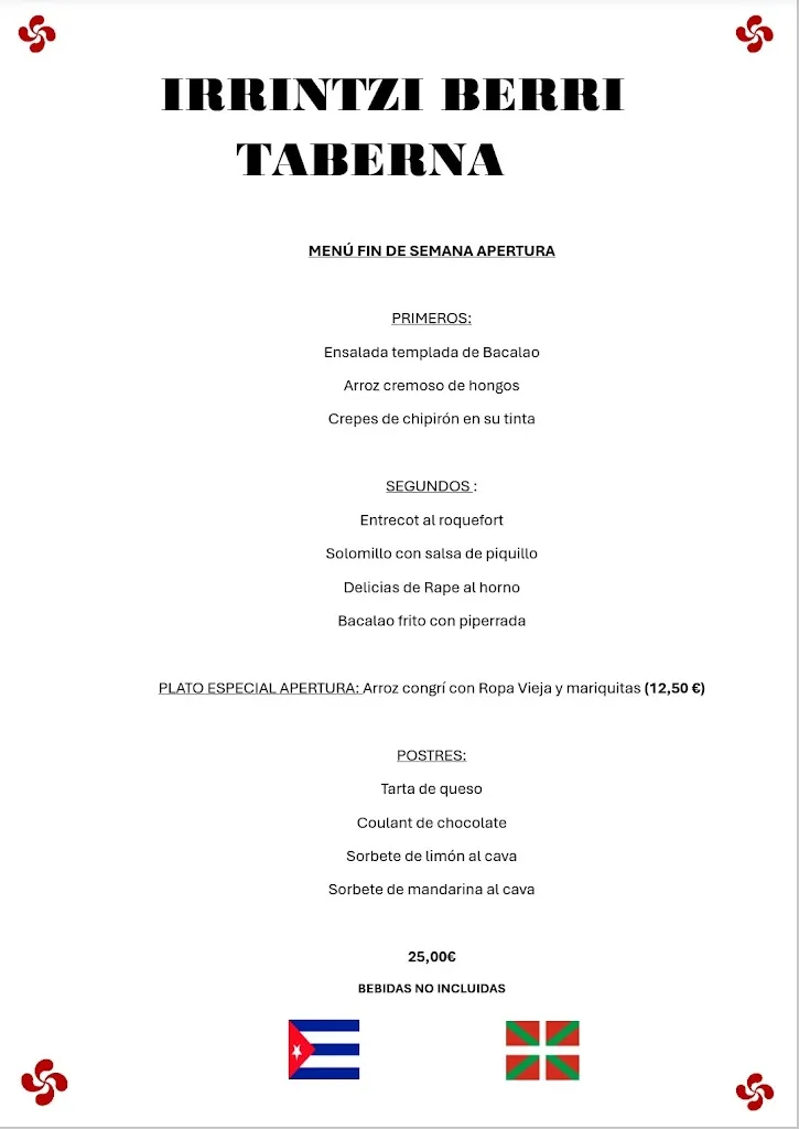 Menu_Irrintzi Berri Taberna_Errenteria_immagine_2