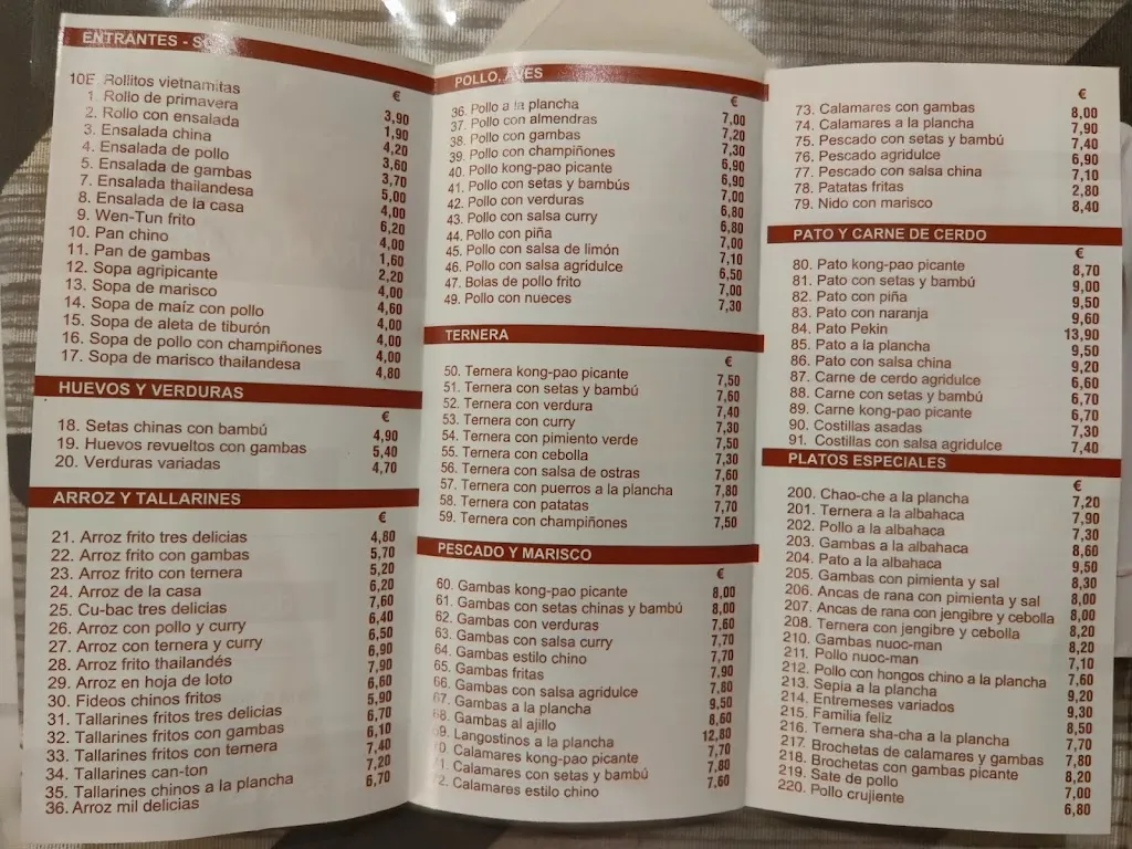 Menu_Restaurante Chino Gran Muralla_Errenteria_image_2