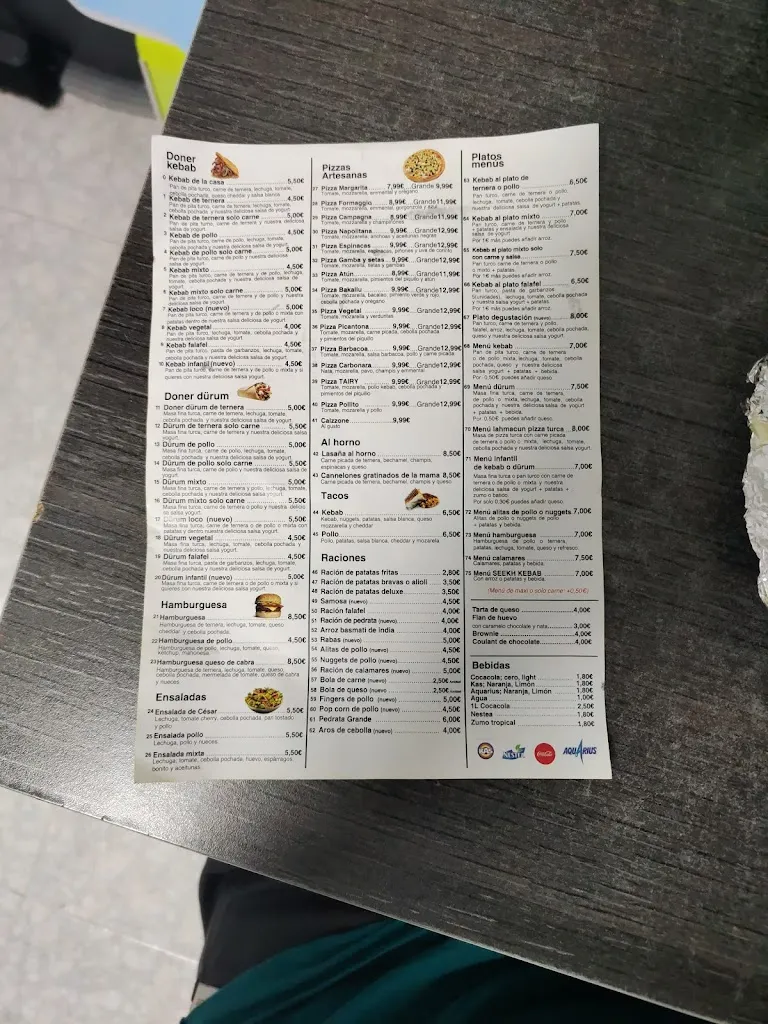 Menu_Kebab Tayri_Errenteria_image_1