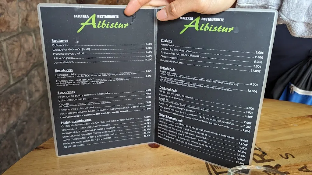 Menu_Albistur Jatetxea_Oiartzun_image_1