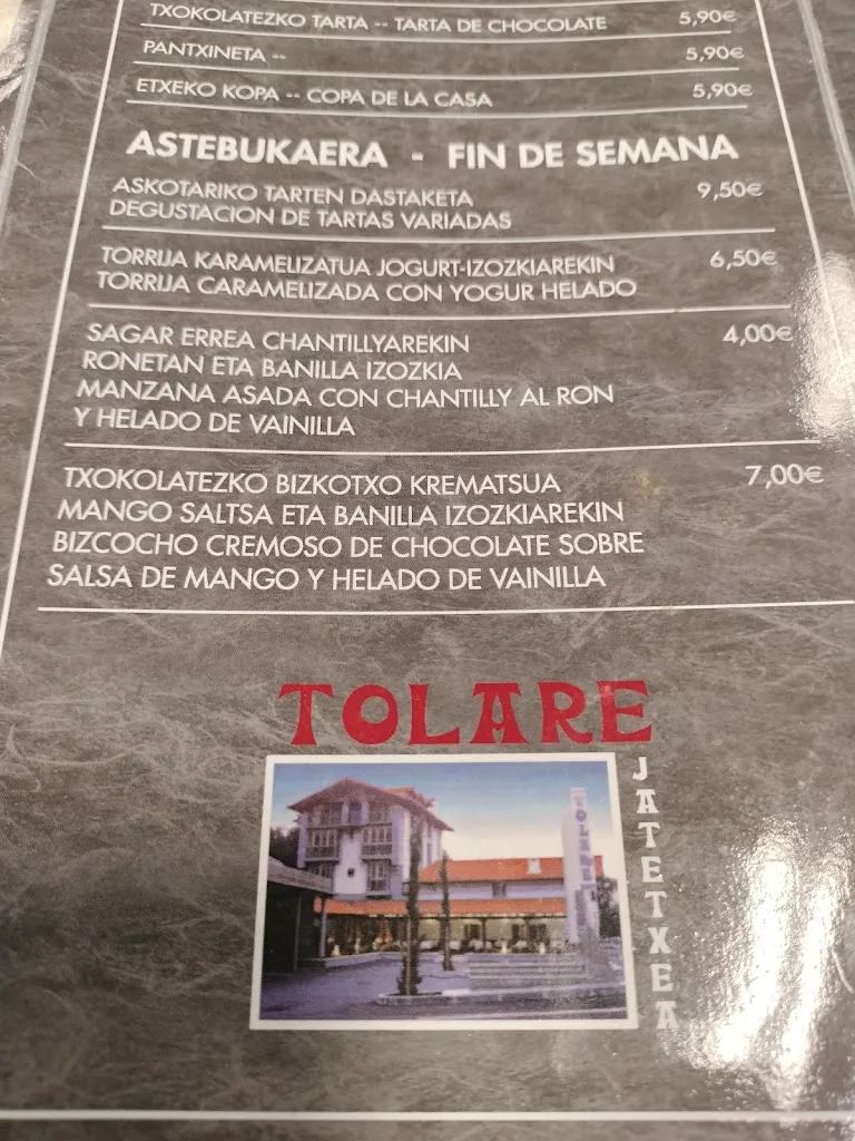 Menü_Tolare Jatetxea_Oiartzun_Bild_3