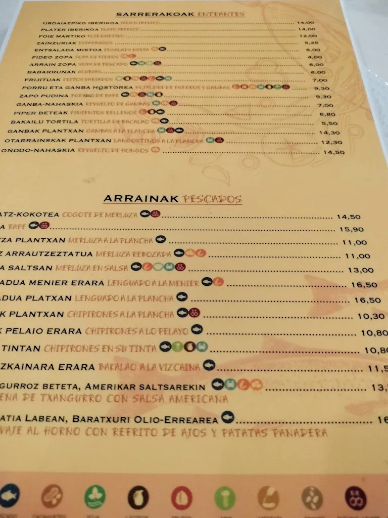 Menü_Tolare Jatetxea_Oiartzun_Bild_4