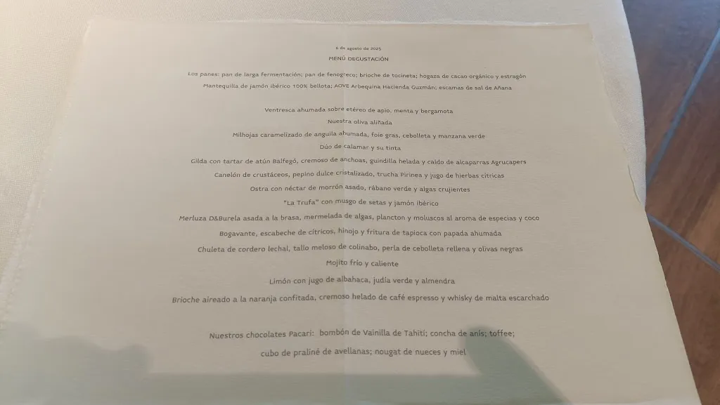 Menü_Martin Berasategui_Lasarte-Oria_Bild_4