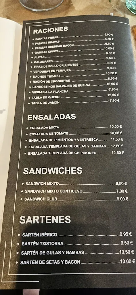 Menu_Bar Lasarte_Lasarte-Oria_image_2