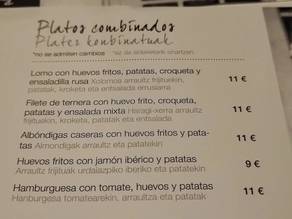 Menu_Bar Lasarte_Lasarte-Oria_image_4