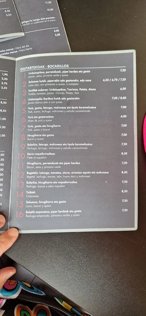 Menu_Restaurante Caddie_Lasarte-Oria_image_2