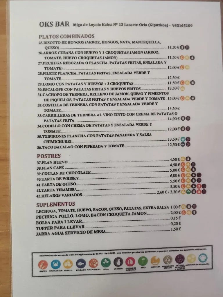Menu_Oks Bar_Lasarte-Oria_image_1
