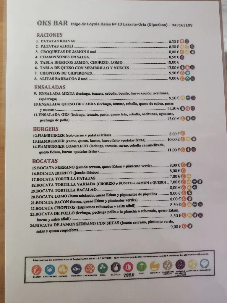 Menu_Oks Bar_Lasarte-Oria_image_2