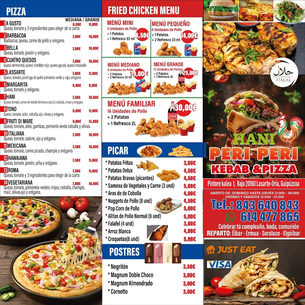 Menu_Kebab Hani Peri Peri Lasarte-Oria_Lasarte-Oria_image_2