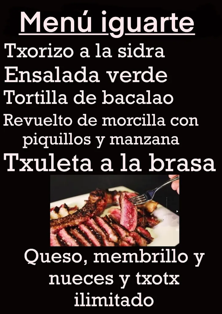 Menu_Iguarte Sagardotegia_Lasarte-Oria_image_3