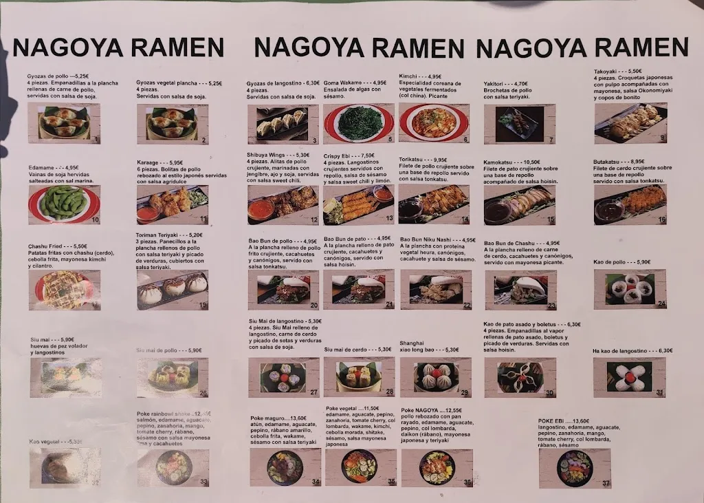 Menu_Nagoya Ramen_Lasarte-Oria_immagine_3