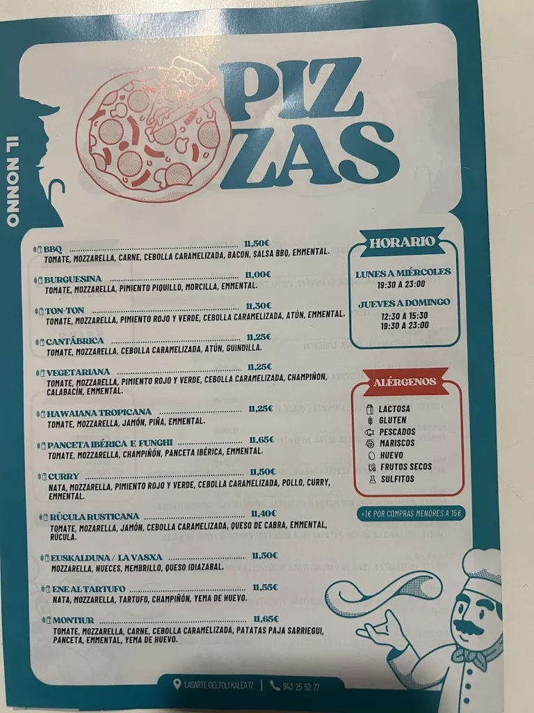 Menu_Il Nonno Circuito Lasarte_Lasarte-Oria_image_2