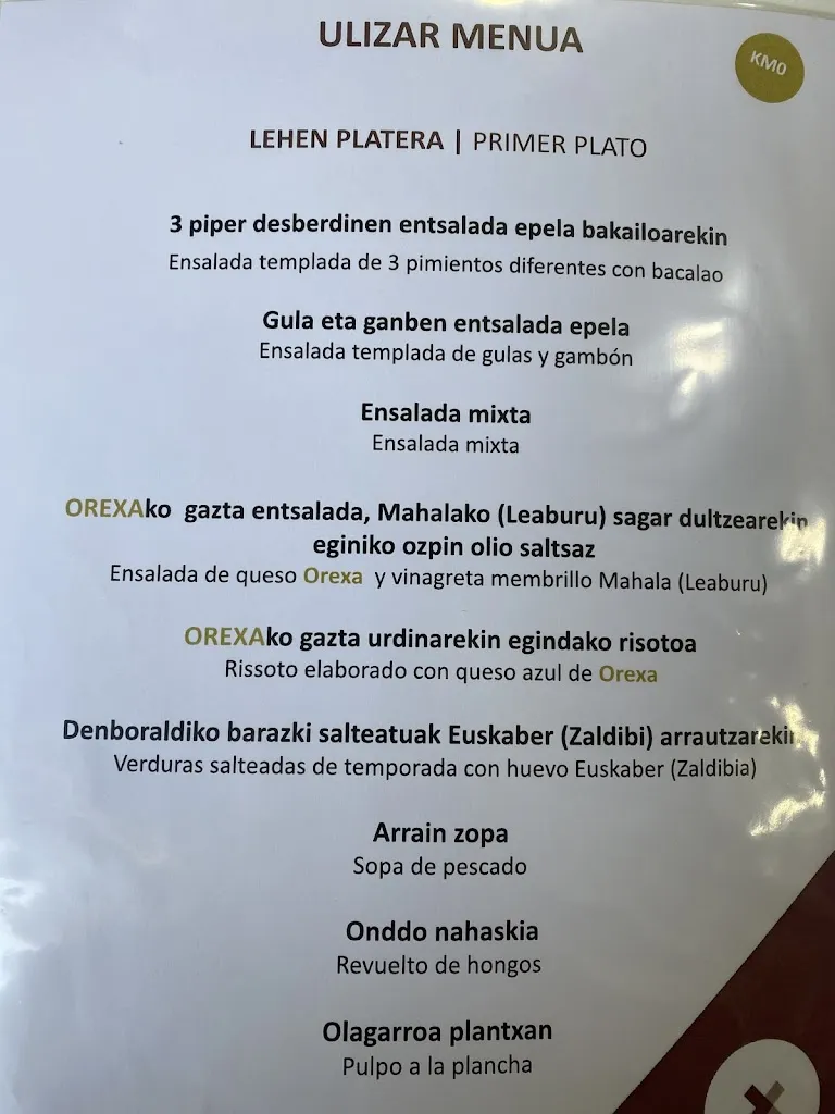 Menu_Orexako Ostatua_Orexa_image_3