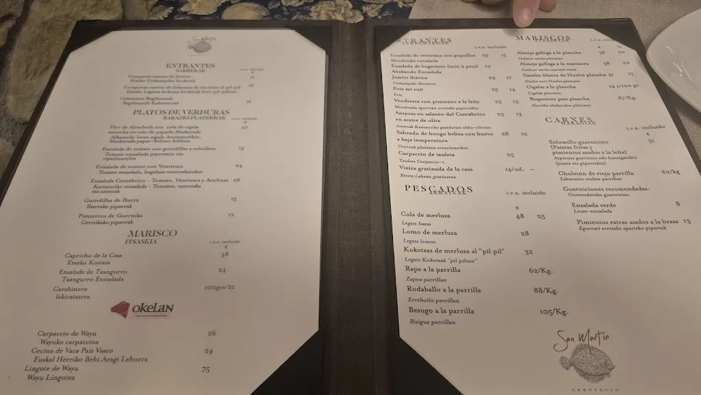 Menu_San Martin Erretegia_Orio_image_1
