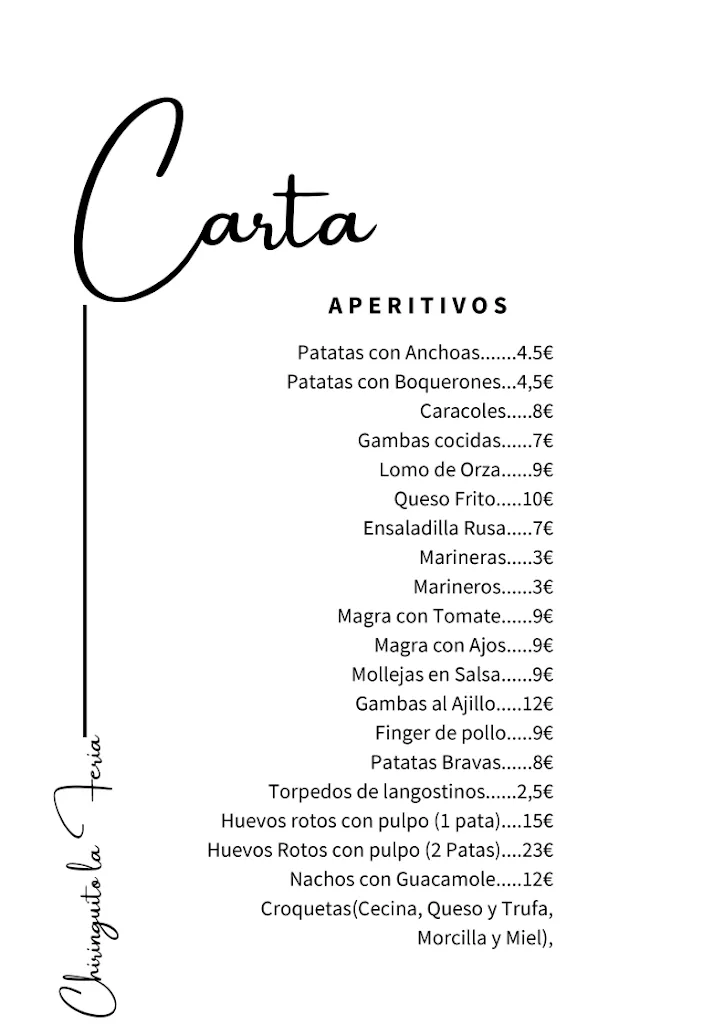 Menu_Chiringuito Paseo De La Feria_Yeste_image_1