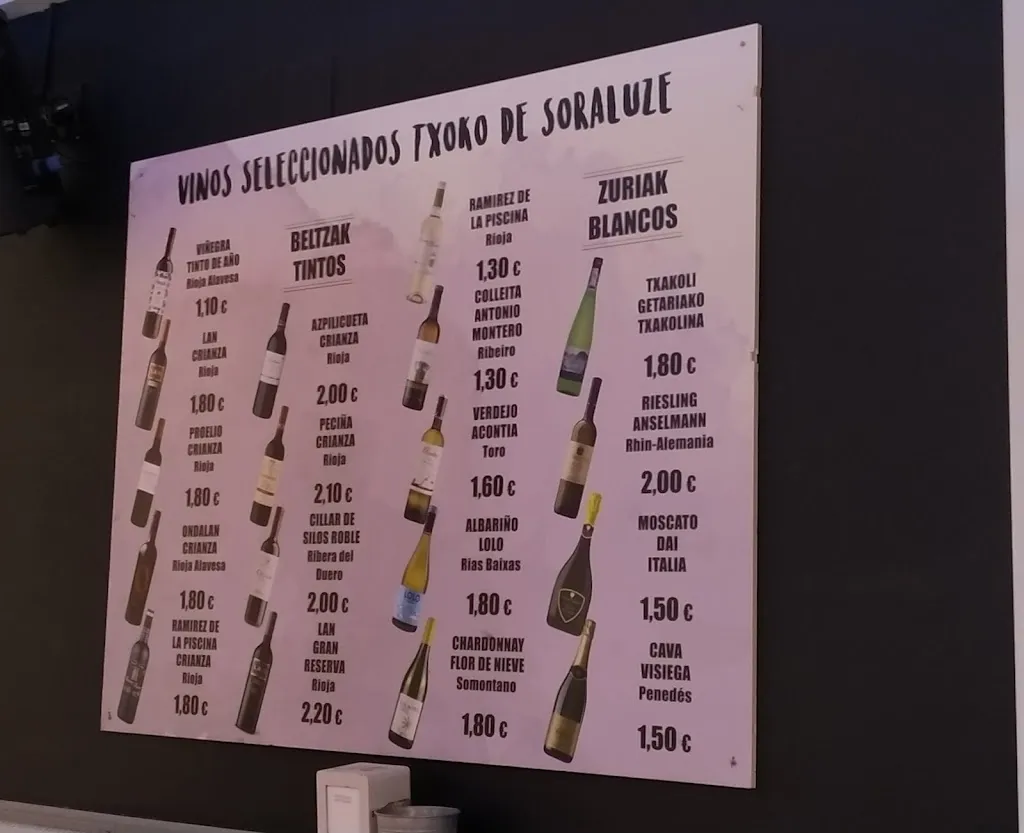 Menu_Bar Txoko_Soraluze/Placencia de las Armas_image_1