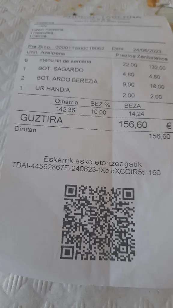 juan elosegui_Arrese Bar Restaurante_Zaldibia_review