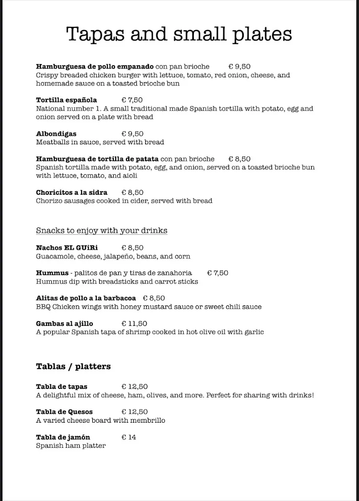 Menu_EL GUiRi, Madrid_Zerain_immagine_4