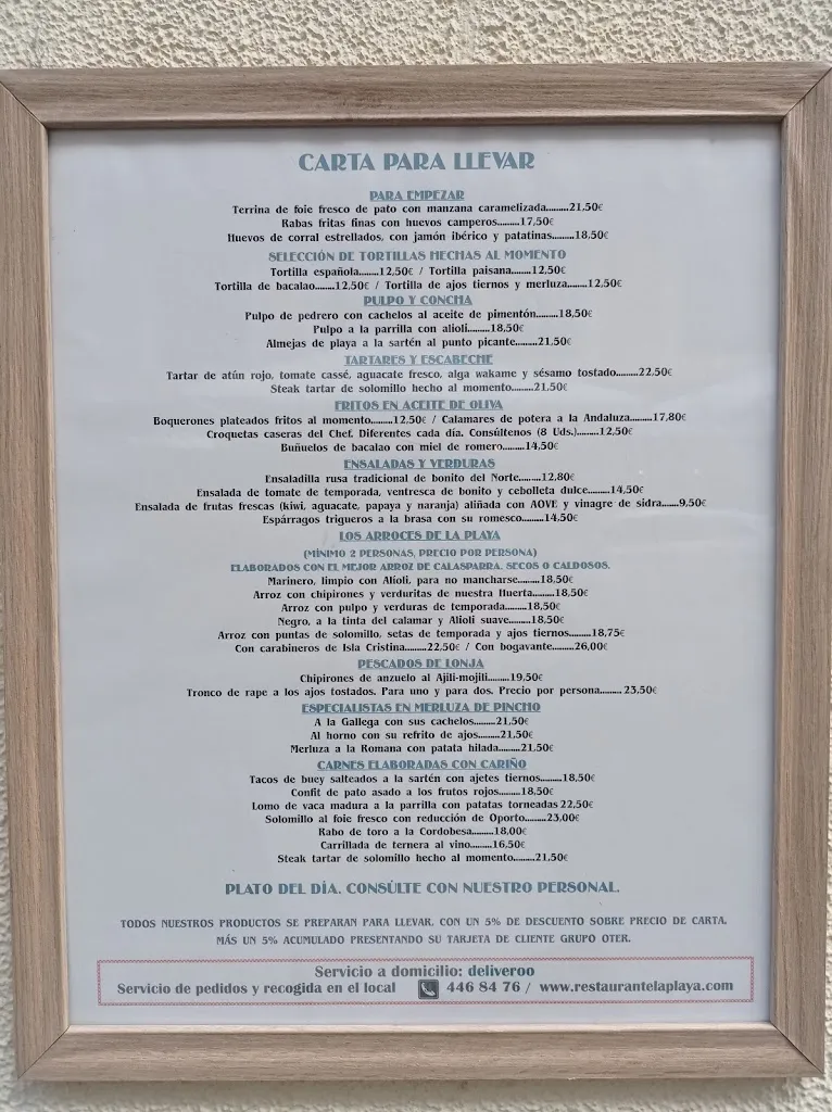 Menu_Restaurante La Playa_Pasaia_immagine_4
