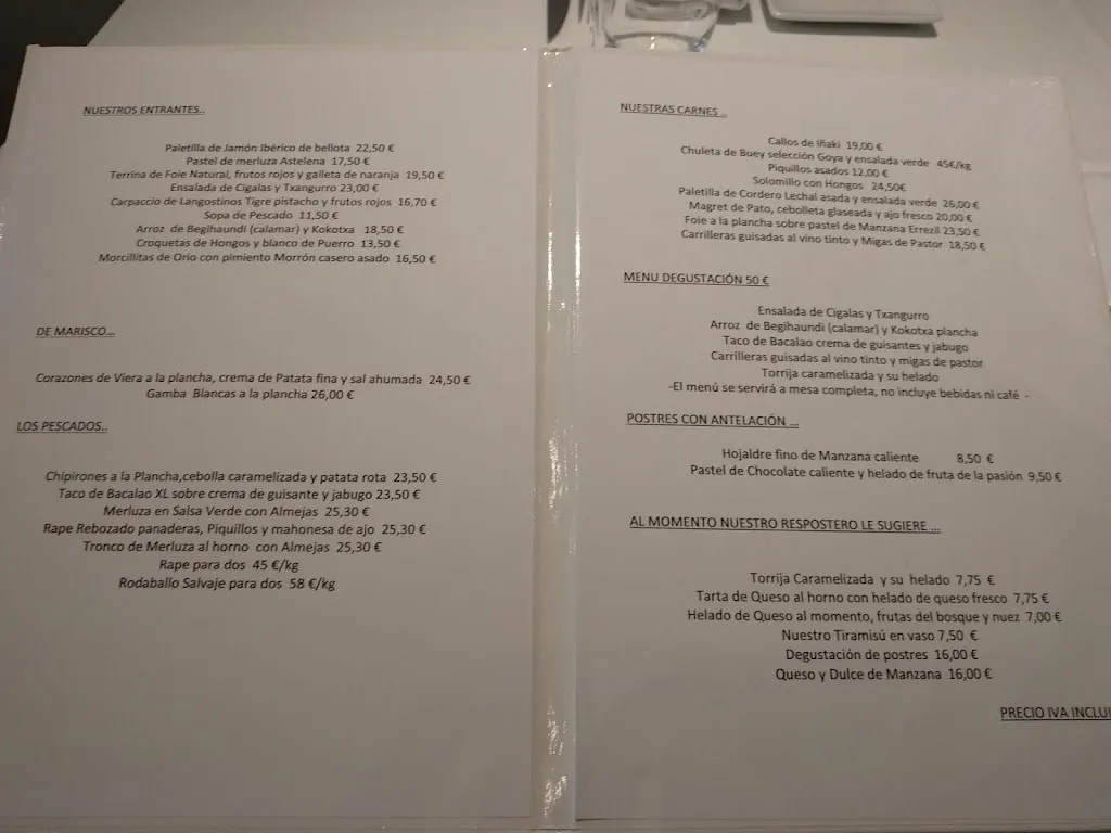 Menu_La Lonja Taberna | Pasai San Pedro_Pasaia_image_2