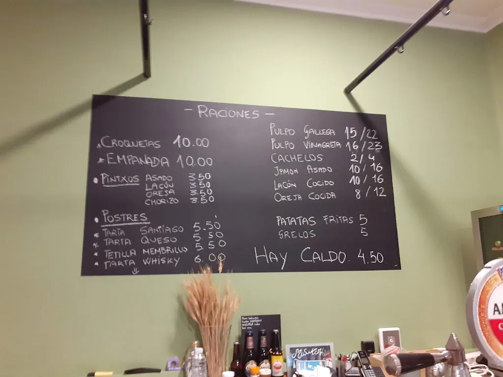 Menu_Bar Pulperia O'romeral_Pasaia_image_1