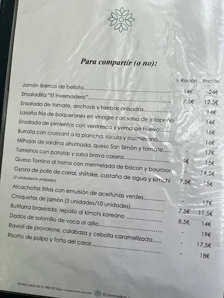 Menu_Restaurante El Invernadero de Los Peñotes_Viveros_image_2