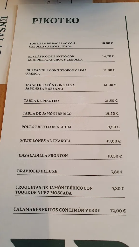 Menu_Tolosako frontoia_Tolosa_image_1